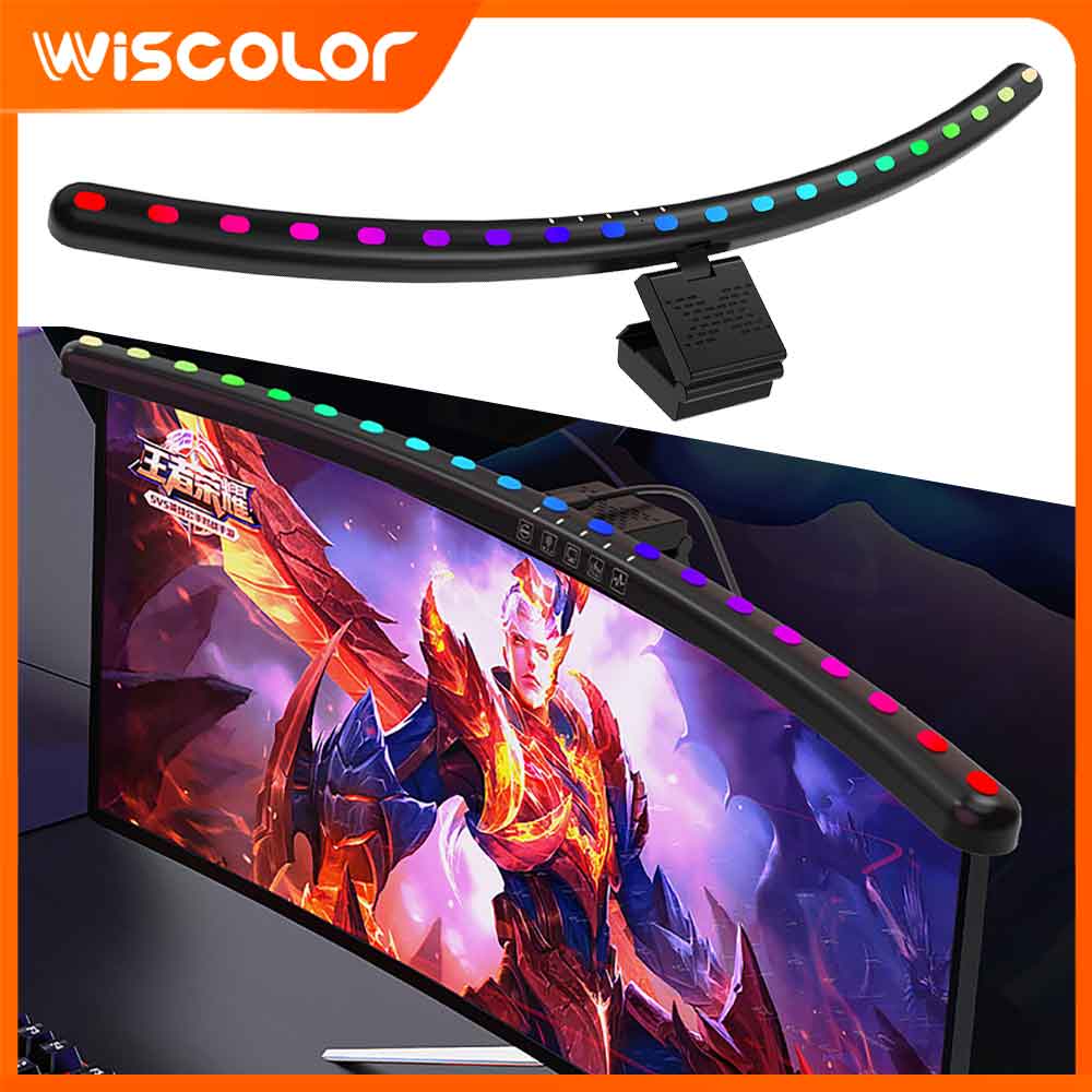Desk Room Setup - RGB Lichtbalk Monitor Smart Wifi Kamerdecoratie