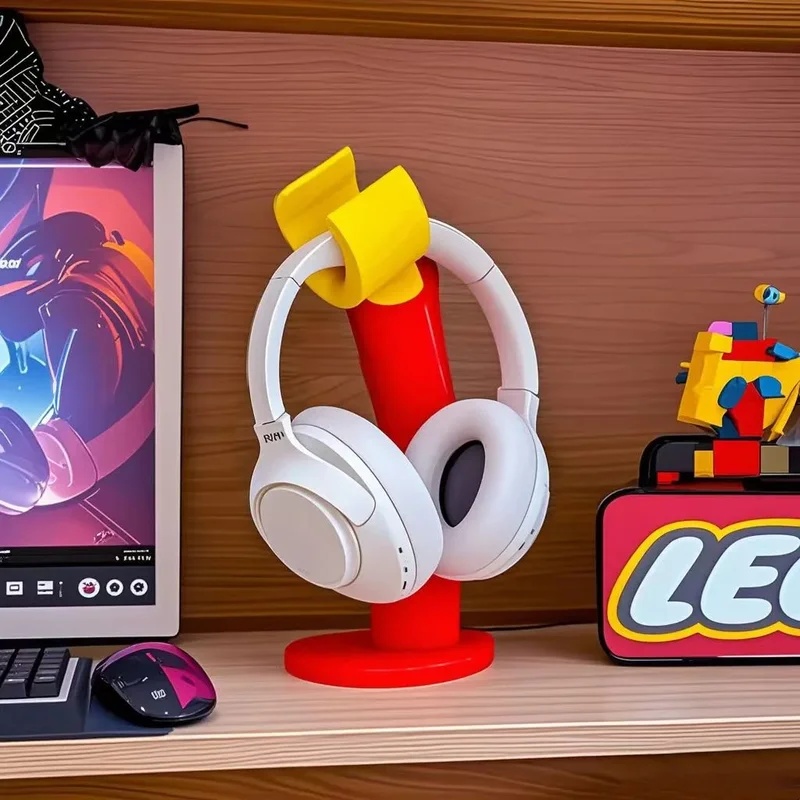 Desk Setup Kids - Creatieve schattige headsetstandaard voor op het