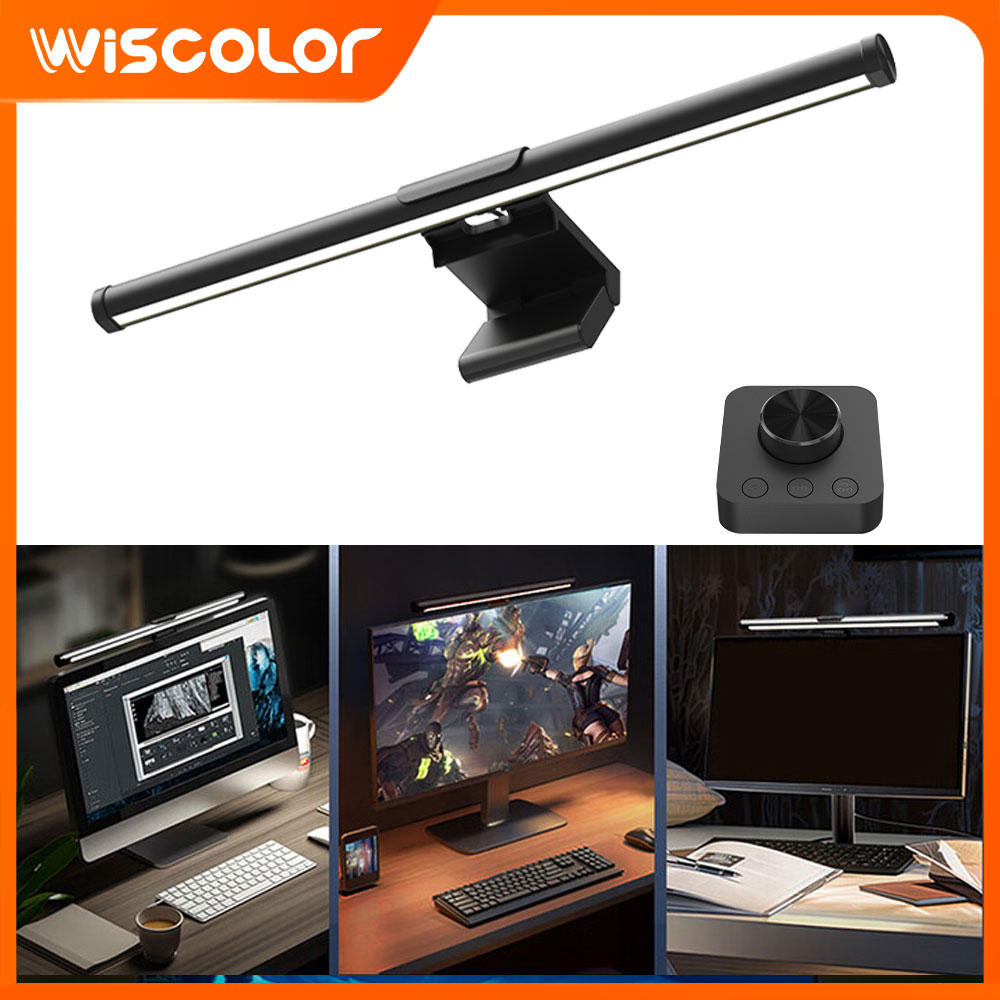 Desk Setup No Monitor - Instellen Dimmen Monitor Lichtbalk LED-scherm Hangende