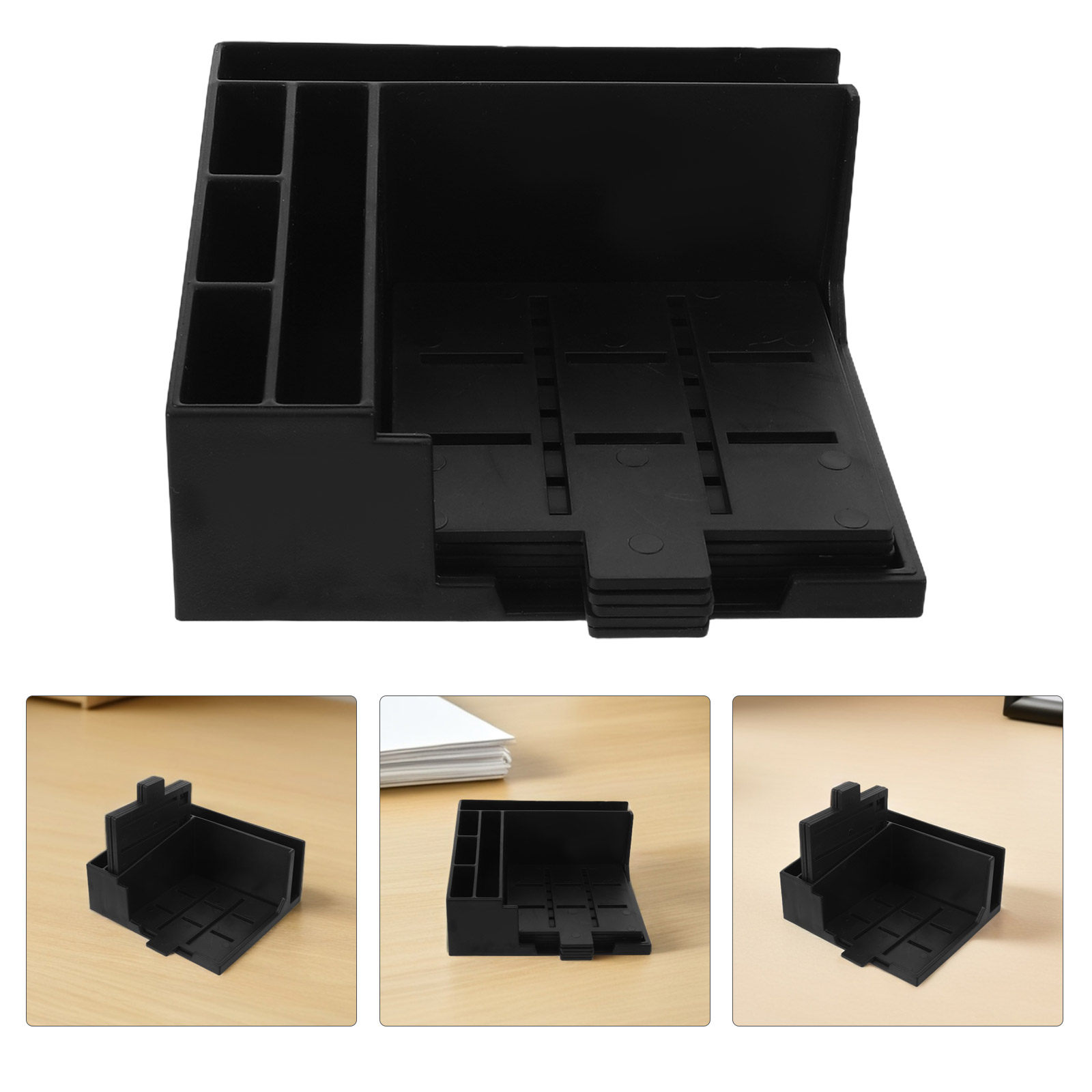 Sticky Memo Holder - 1Set Memo Pad Organizer Plastic Sticky