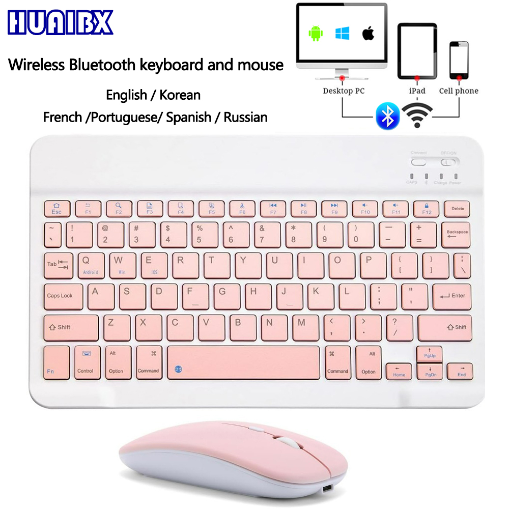 Desk Setup Ipad - 10 inch draadloos Bluetooth-minitoetsenbord voor iPad-telefoon