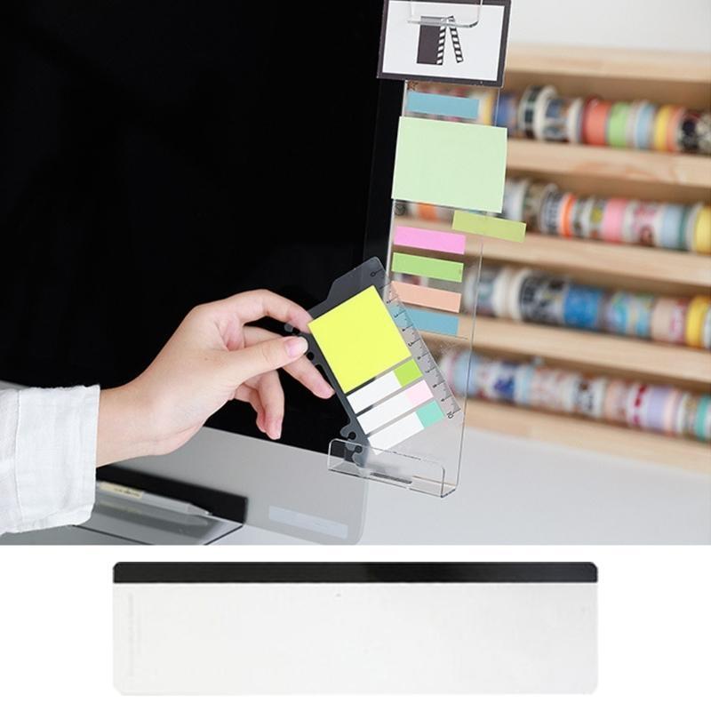 Sticky Memo Holder - 652F Monitoren Memobord Transparante computermonitoren Memobord