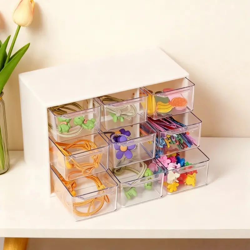 Desk Drawer Unit - Opbergdoos van kralenmateriaal. De opbergdoos in