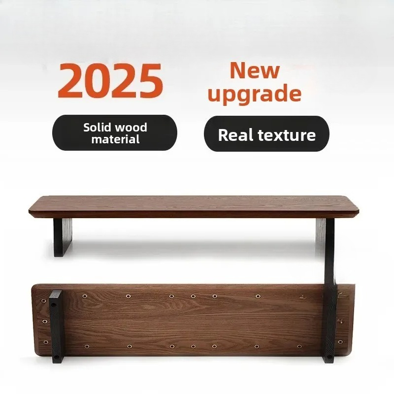 Desk Room Setup - Massief Houten Monitor Riser Stand Modulair