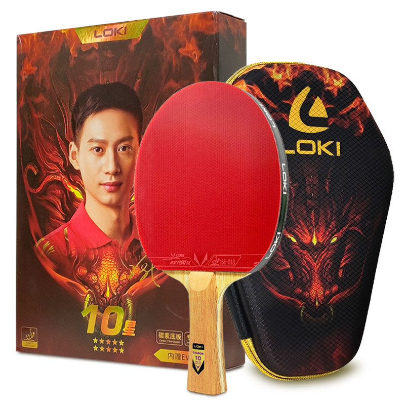 Desk Setup Tips - Originele LOKI Tafeltennis Racket Dragon Serie