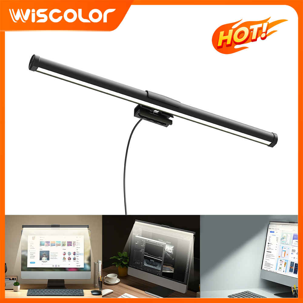 Desk Setup No Monitor - Monitorlichtbalk Led-licht Bureaulamp Getimede installatie Dimmen