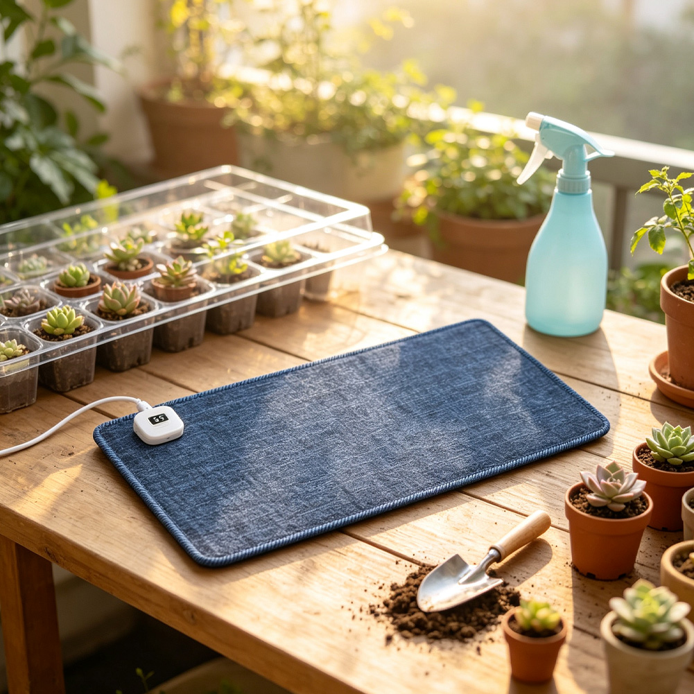 Desk Setup Requirements - Verwarmingsmatras ontworpen voor bureauintegratie met minimale
