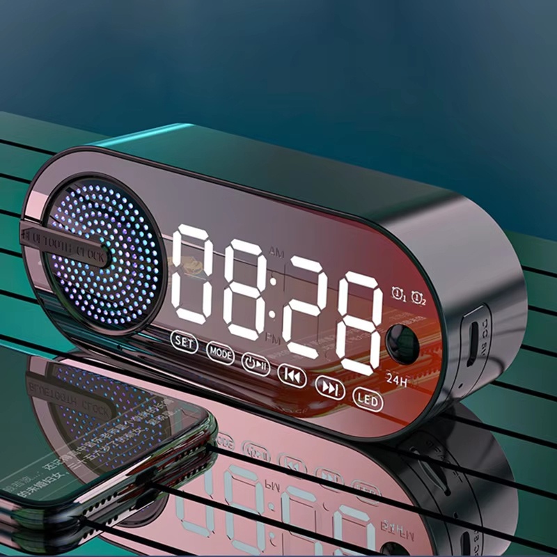 USB-oplaadbare FM-radio wekker - Desk Setup Speakers recensie en prijs