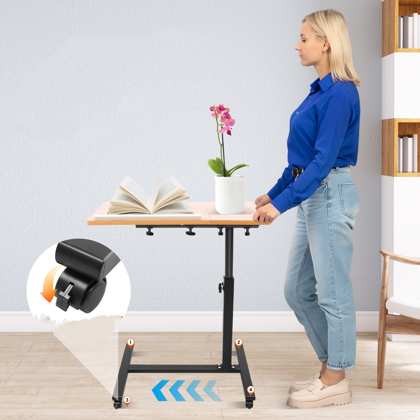 Mobiele laptoptafel, verstelba - Desk Setup Laptop recensie en prijs