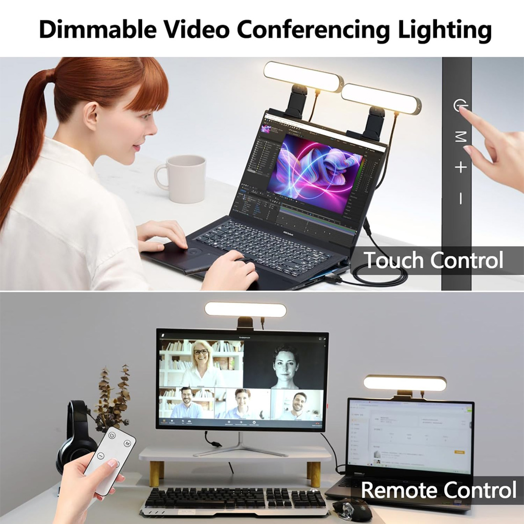 Aanraakbare dimbare LED-scherm - Desk Setup Videos recensie en prijs