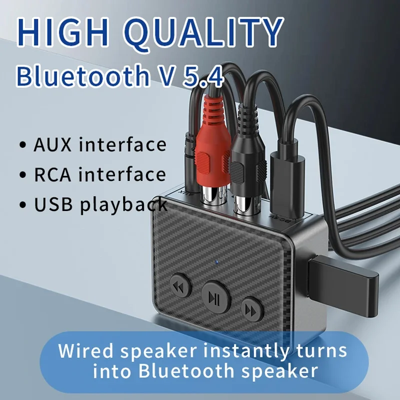 USB Bluetooth 5.4 Audio-ontvan - Desk Setup Speakers recensie en prijs