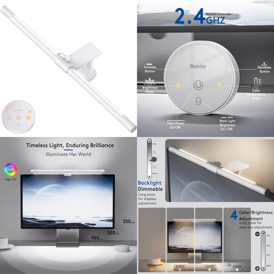 Monitorlichtbalk met afstandsb - Desk Setup No Monitor recensie en prijs