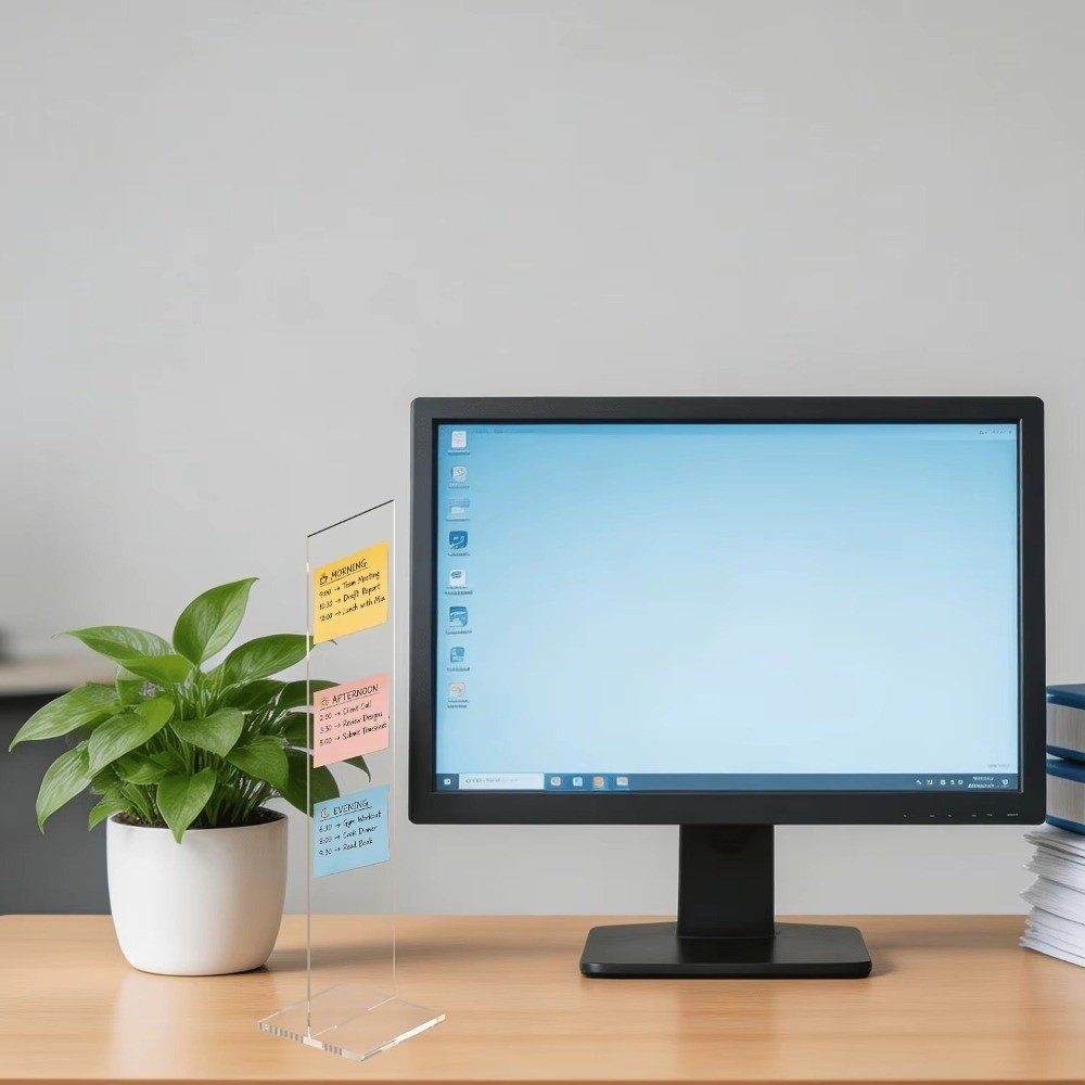 Acryl Memo-prikbord Afneembare - Sticky Memo Holder recensie en prijs