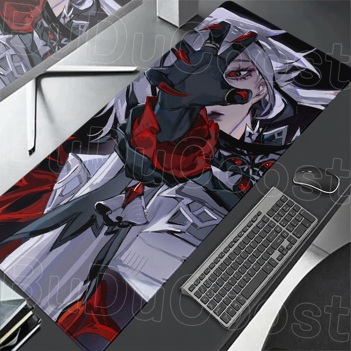 Genshin Impact Arlecchino Muis - Desk Setup With Laptop recensie en prijs