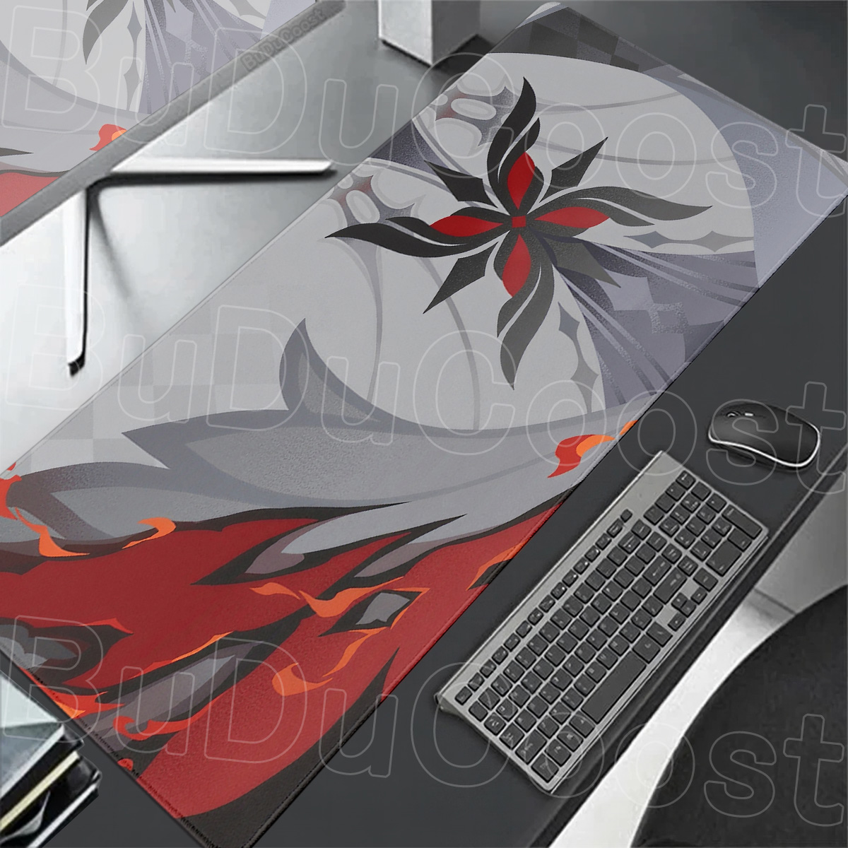 Genshin Impact Arlecchino Muis - Desk Setup With Laptop recensie en prijs