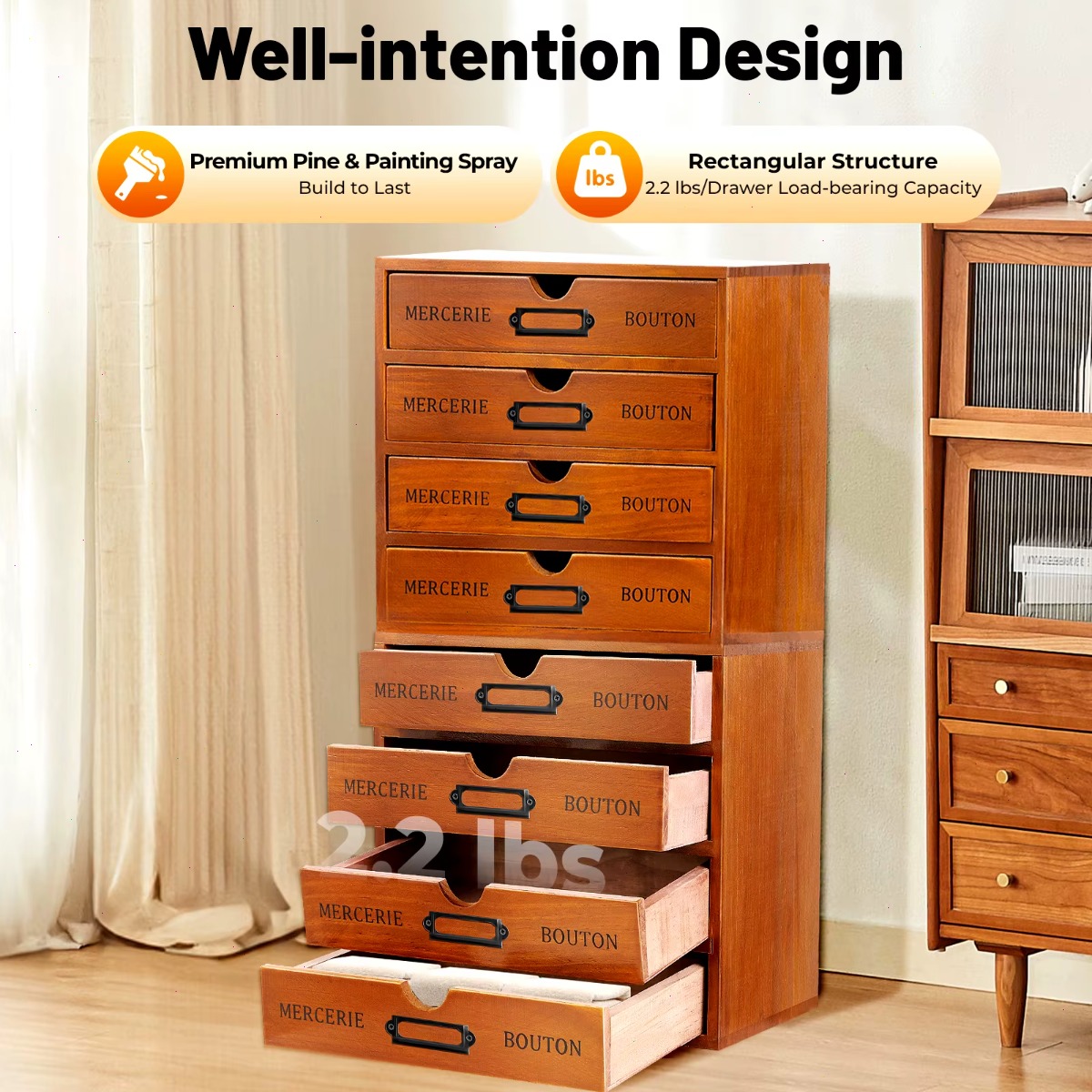 4-delige lade-organizer, 16-la - Desk Drawer Unit recensie en prijs