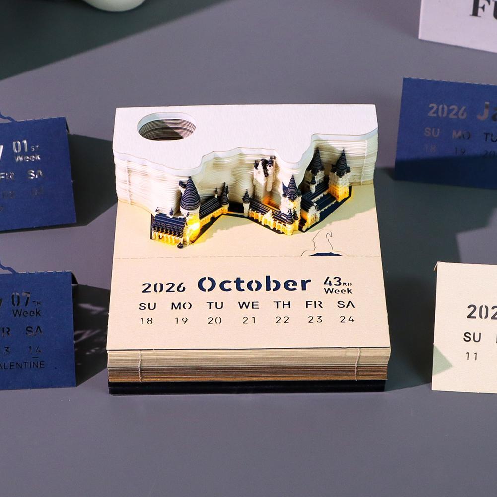 Mystieke 3D bureaukalender pop - Sticky Memo Holder recensie en prijs