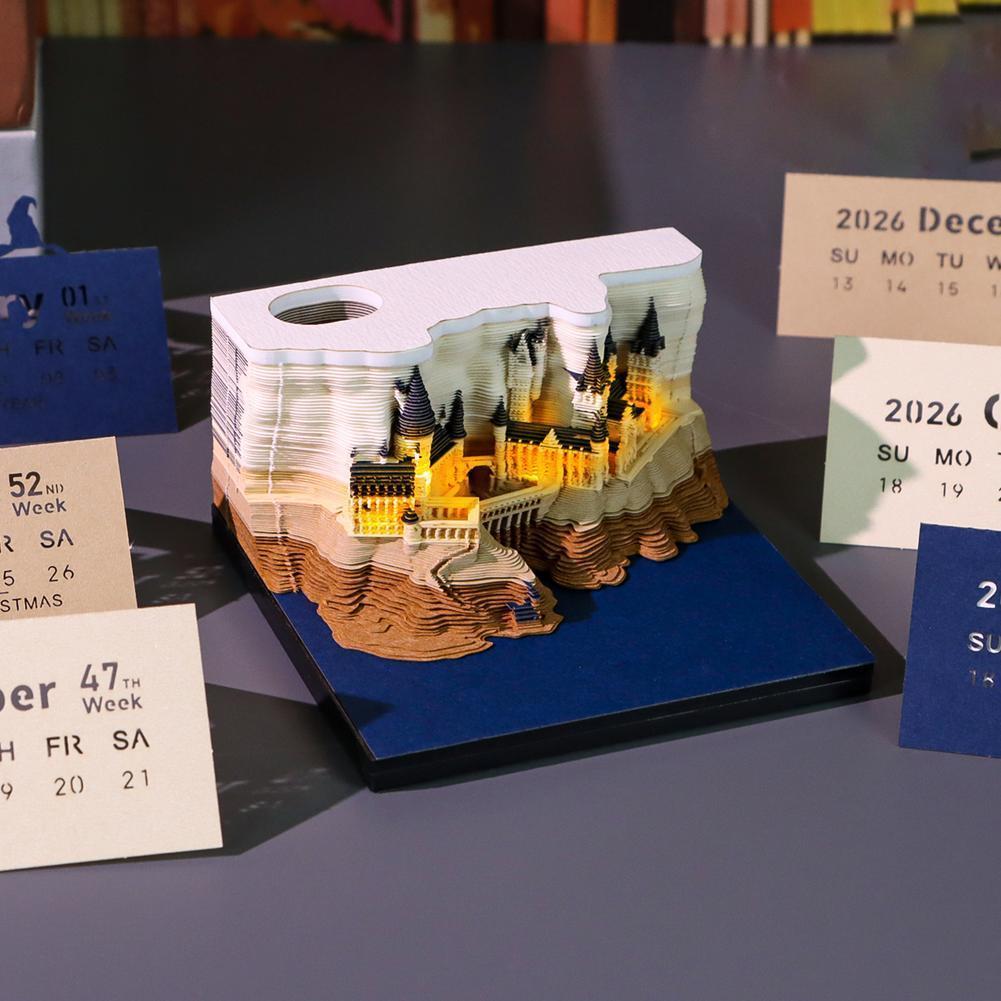 Mystieke 3D bureaukalender pop - Sticky Memo Holder recensie en prijs