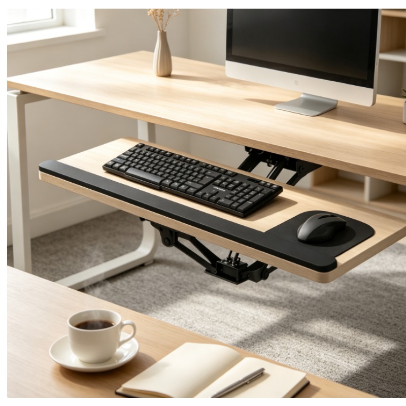 Toetsenbordlade onder bureau,  - Desk Drawer Unit recensie en prijs