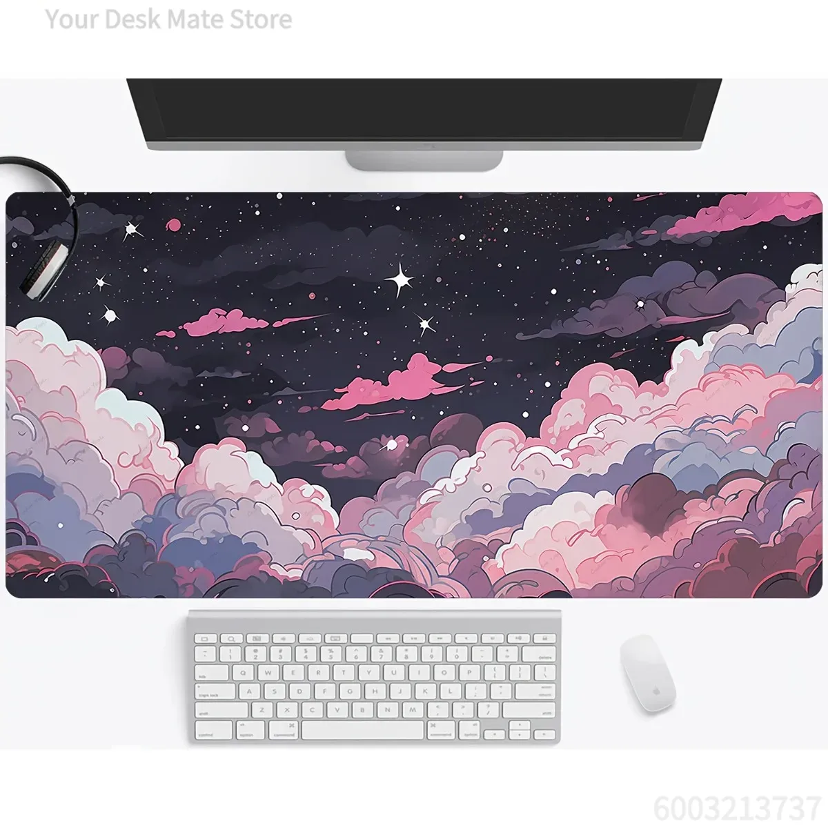 Schattige roze paarse anime ru - Desk Setup With Laptop recensie en prijs