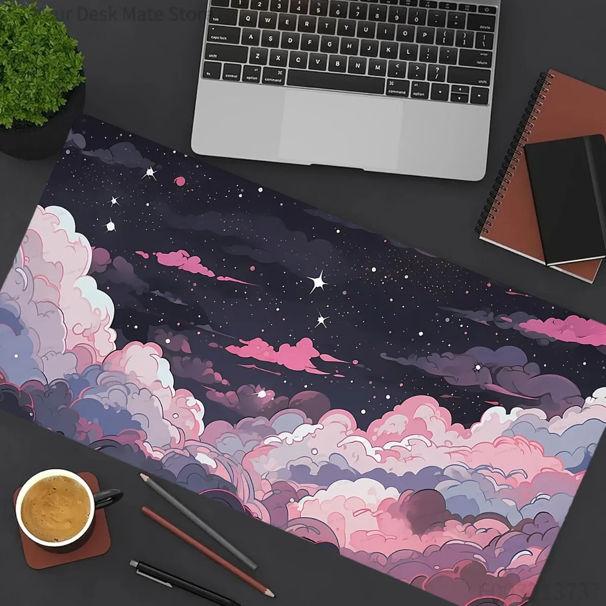 Schattige roze paarse anime ru - Desk Setup With Laptop recensie en prijs