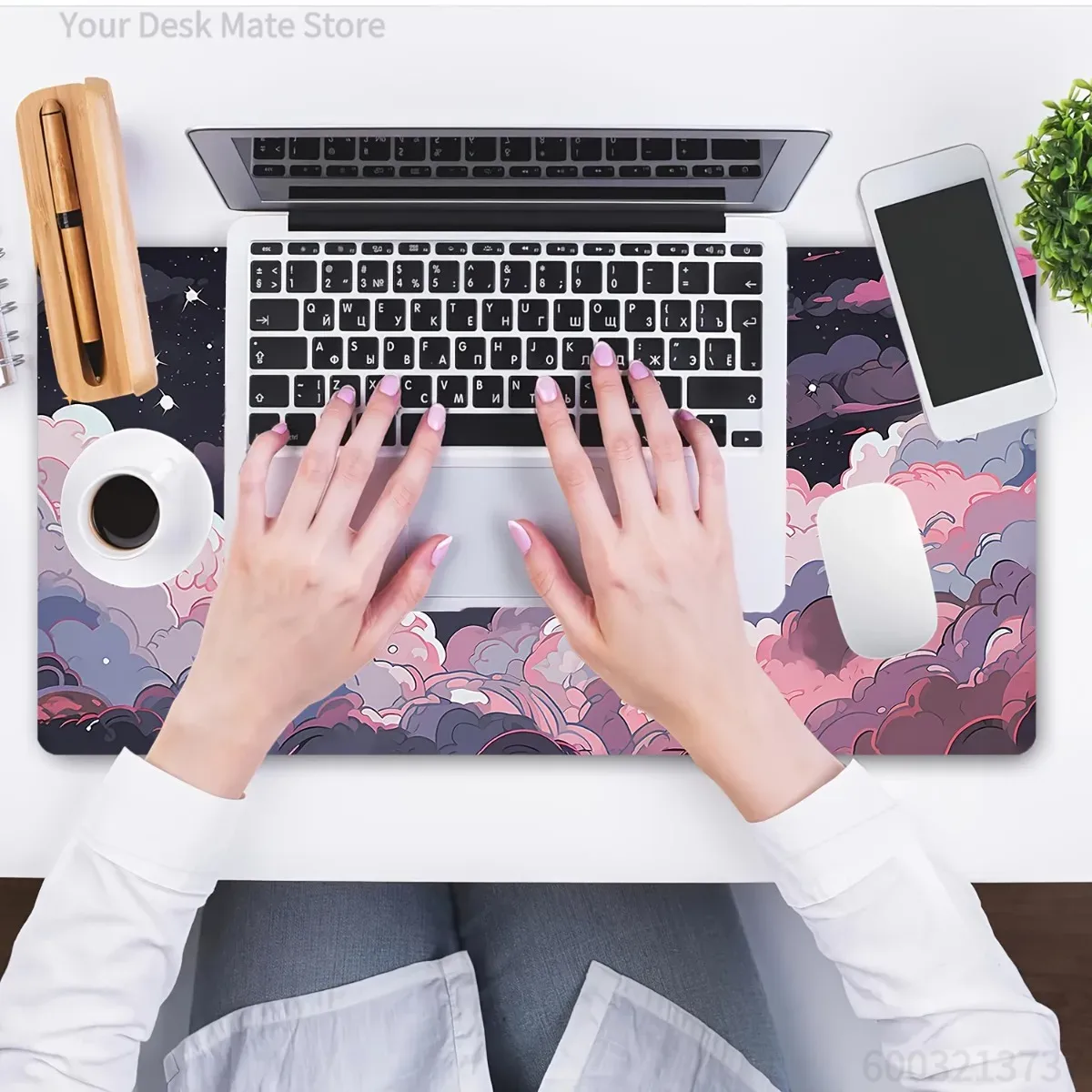 Schattige roze paarse anime ru - Desk Setup With Laptop recensie en prijs