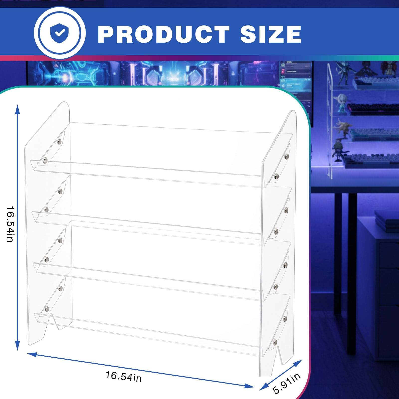 Acryl toetsenbord displaystand - Desk Setup Tablet recensie en prijs