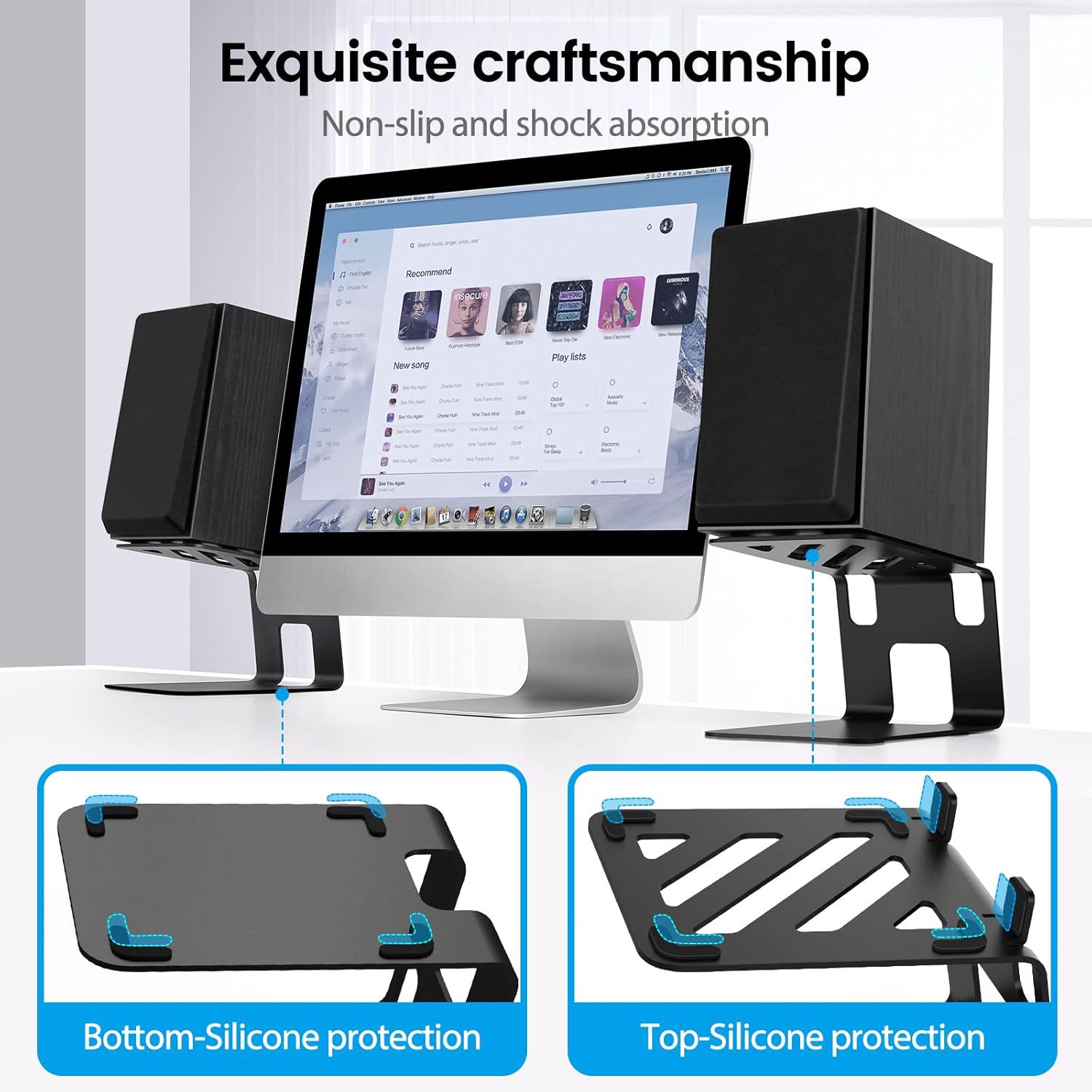 2 stuks per set Desktop Speake - Desk Setup Speakers recensie en prijs