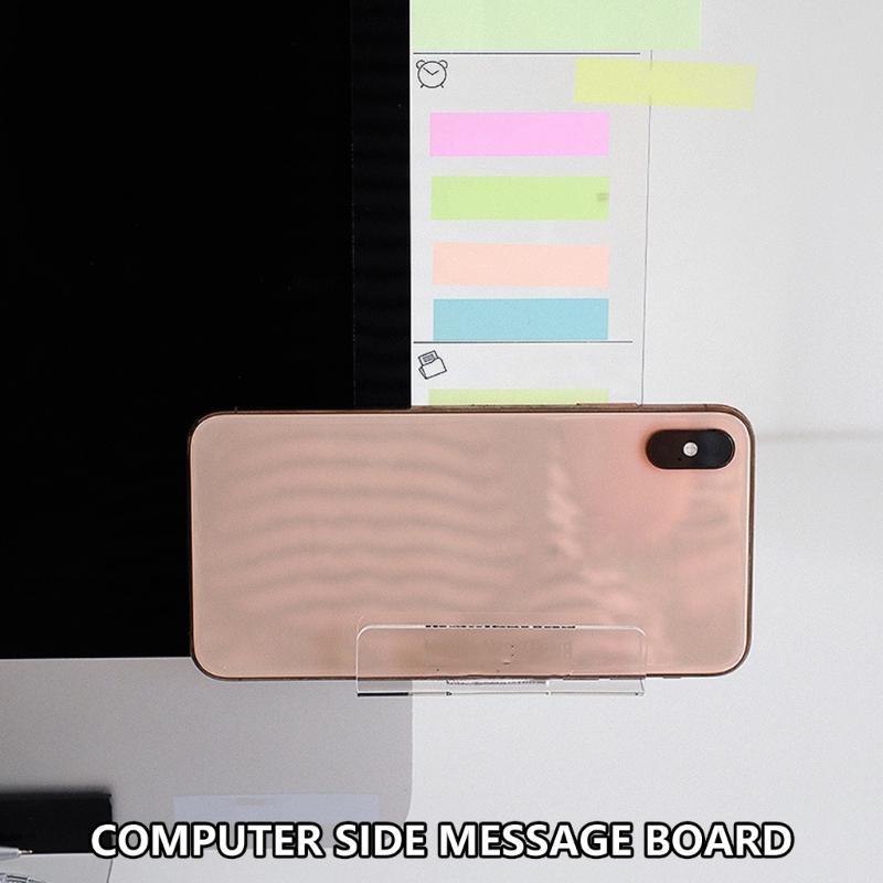 652F Monitoren Memobord Transp - Sticky Memo Holder recensie en prijs
