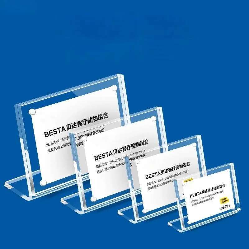 5 stks L Vorm Magnetische Acry - Sticky Memo Holder recensie en prijs