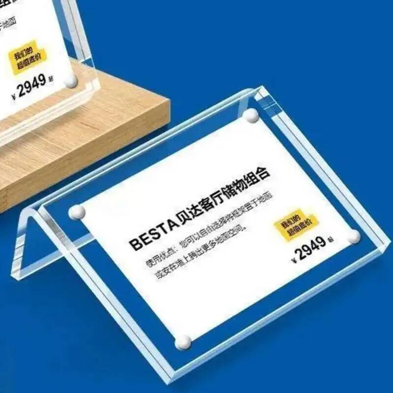 5 stks L Vorm Magnetische Acry - Sticky Memo Holder recensie en prijs