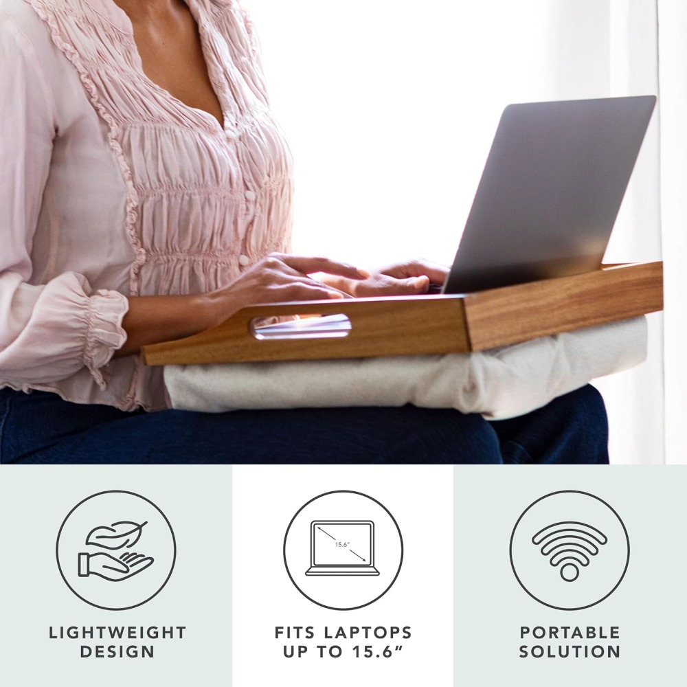 US Shipping Acacia houten bedt - Desk Setup Laptop recensie en prijs