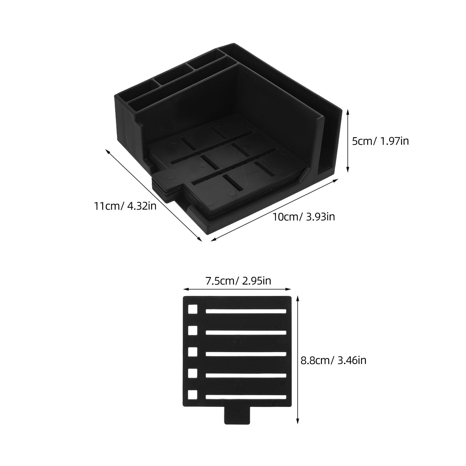 1Set Memo Pad Organizer Plasti - Sticky Memo Holder recensie en prijs