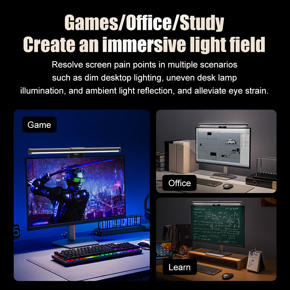 Monitorlichtbalk LED-scherm Di - Desk Setup No Monitor recensie en prijs