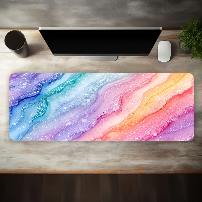 Levendige regenboog glitter ma - Desk Setup With Laptop recensie en prijs