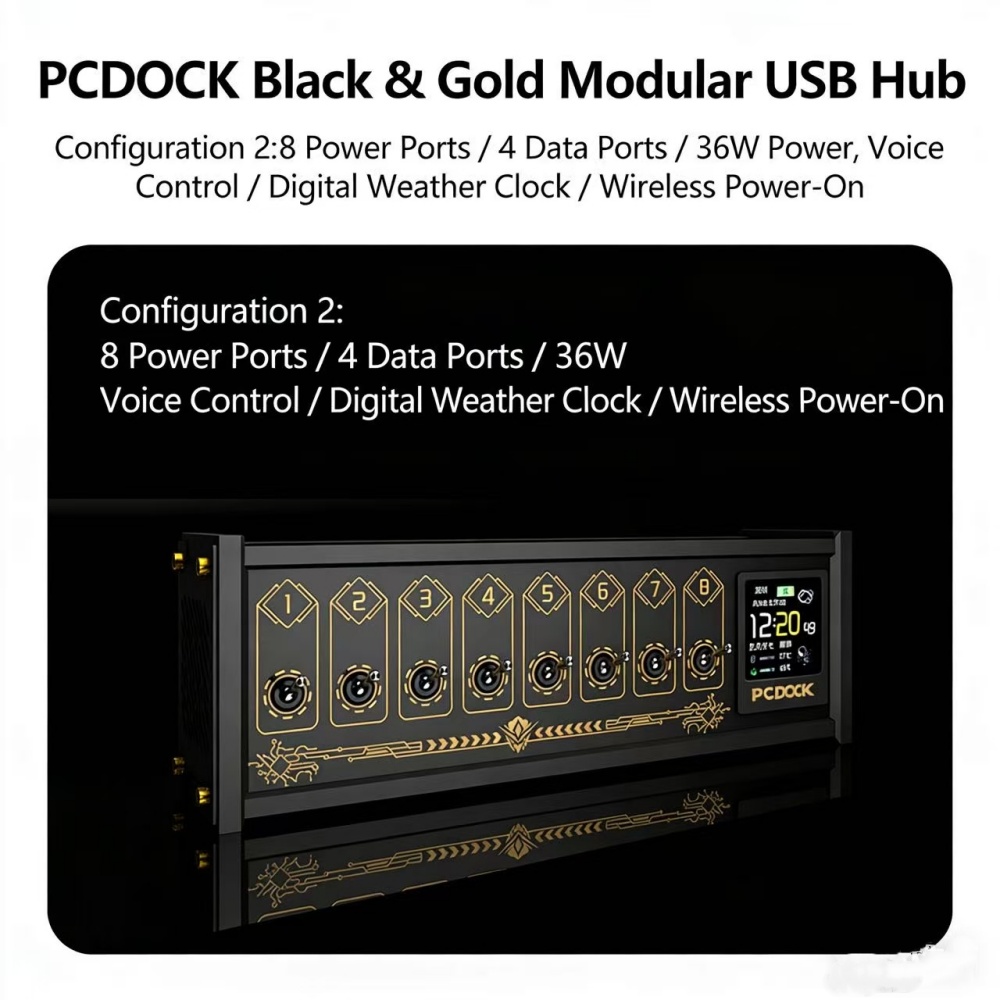 PCDOCK USB-desktop-stroomstrip - Desk Setup Laptop recensie en prijs
