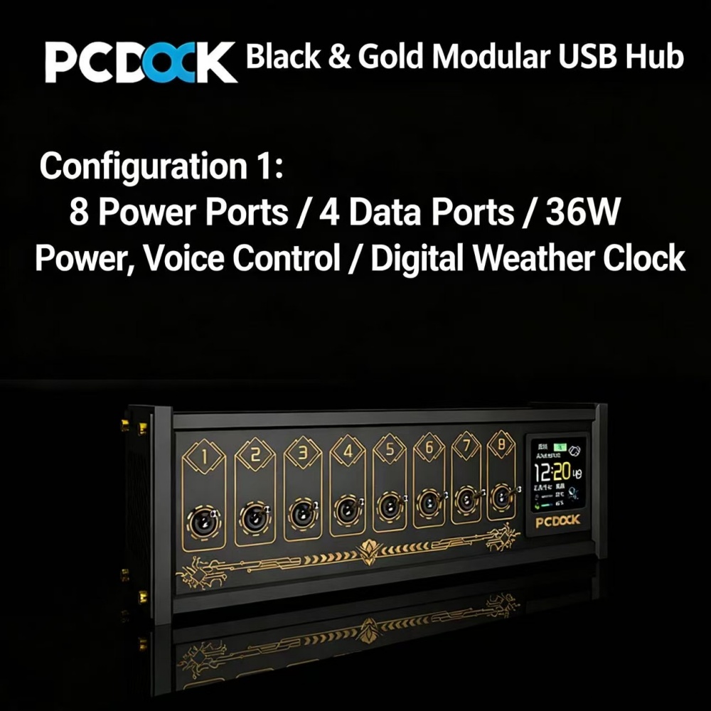 PCDOCK USB-desktop-stroomstrip - Desk Setup Laptop recensie en prijs