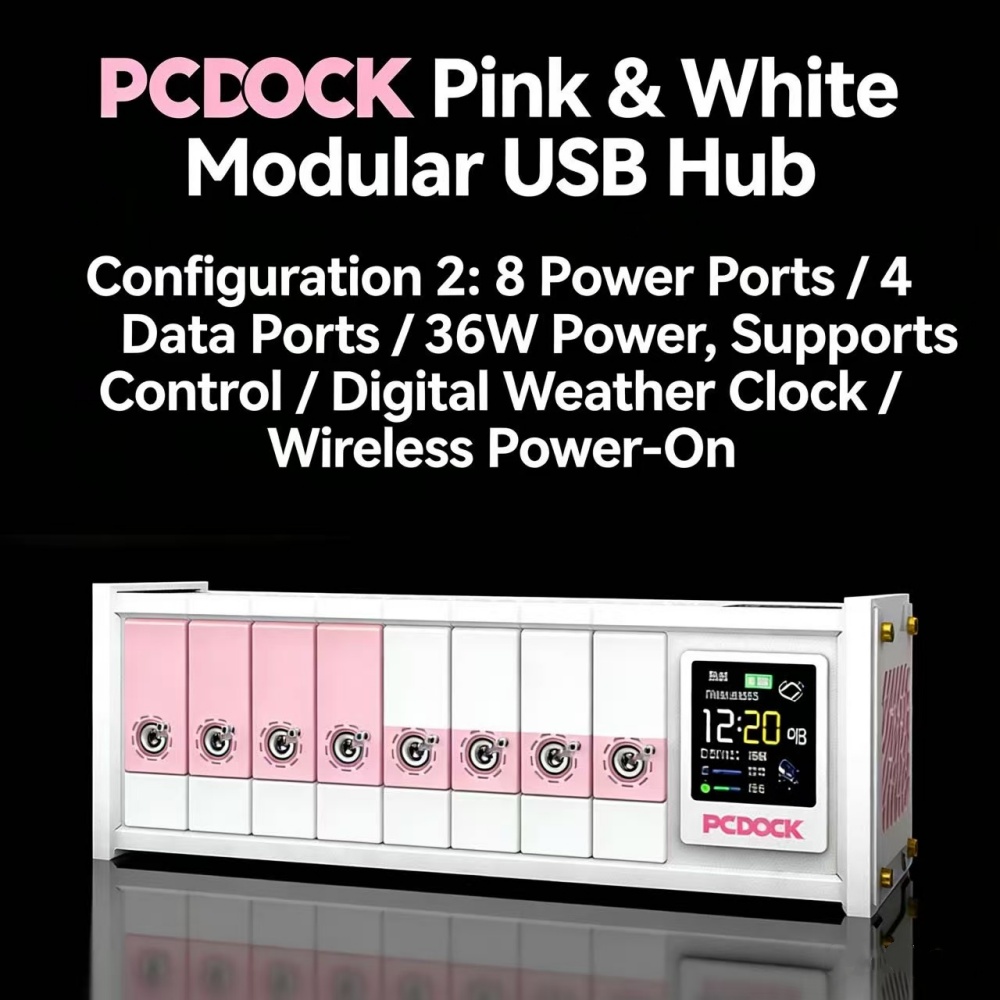 PCDOCK USB-desktop-stroomstrip - Desk Setup Laptop recensie en prijs