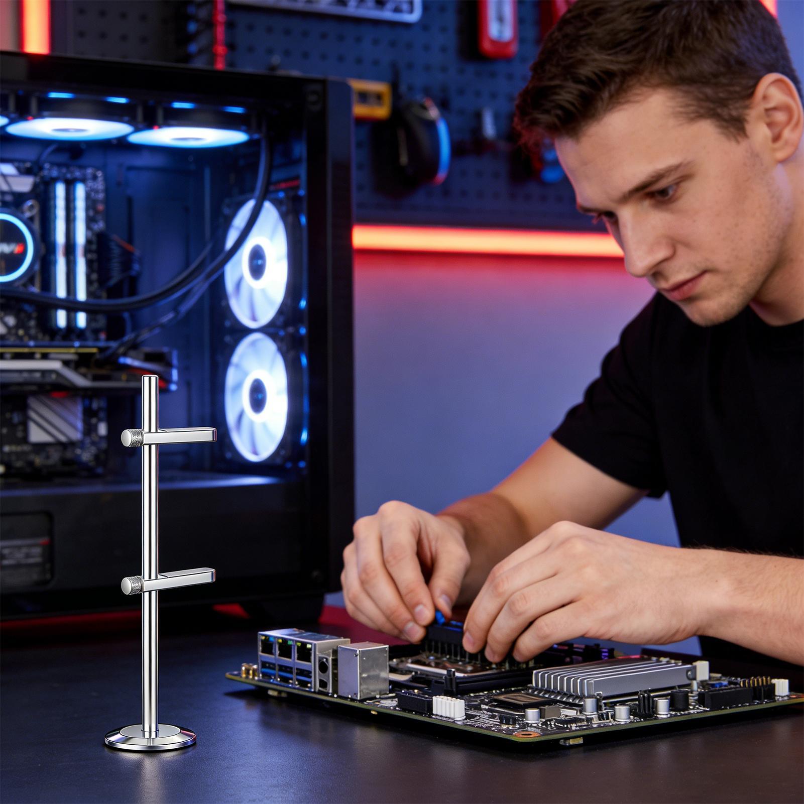 Ondersteuningsbeugel voor graf - Desk Setup Videos recensie en prijs