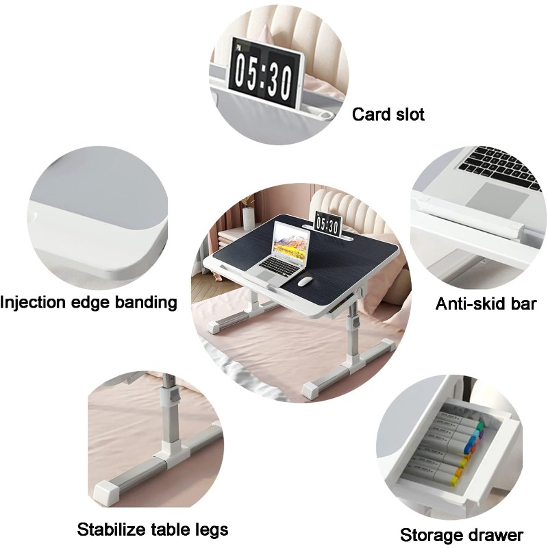 Laptop Bed Tray Table Adjustab - Desk Setup Laptop recensie en prijs