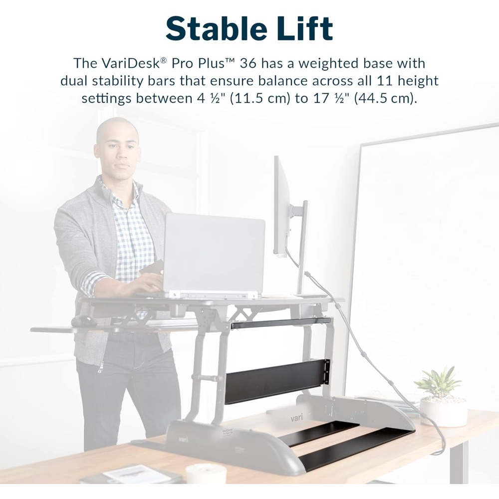 Desk Pro Plus 36, staande omvo - Desk Setup No Monitor recensie en prijs