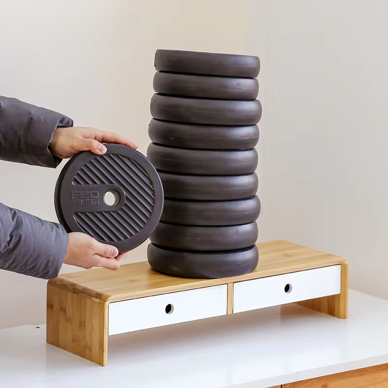 Bamboe laptopmonitorverhoger M - Desk Setup With Laptop recensie en prijs