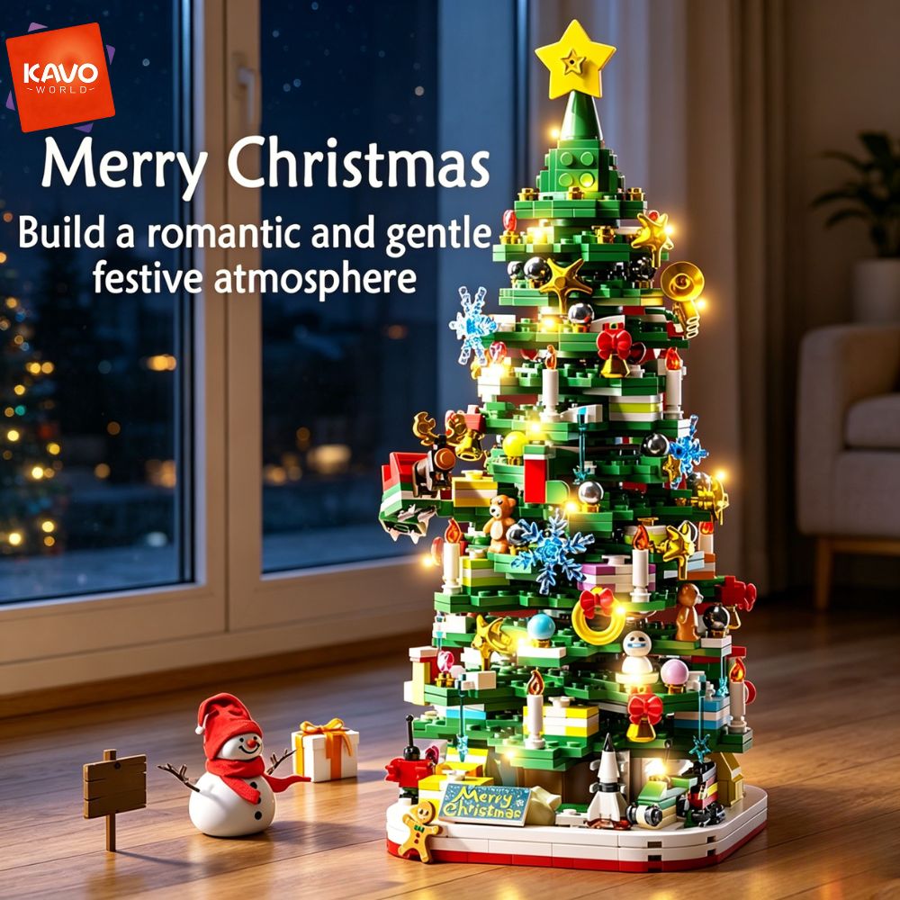 KAVOWORLD 1024-delige Kerstboo - Desk Setup Ideas Office recensie en prijs