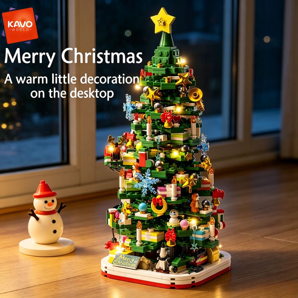 KAVOWORLD 1024-delige Kerstboo - Desk Setup Ideas Office recensie en prijs