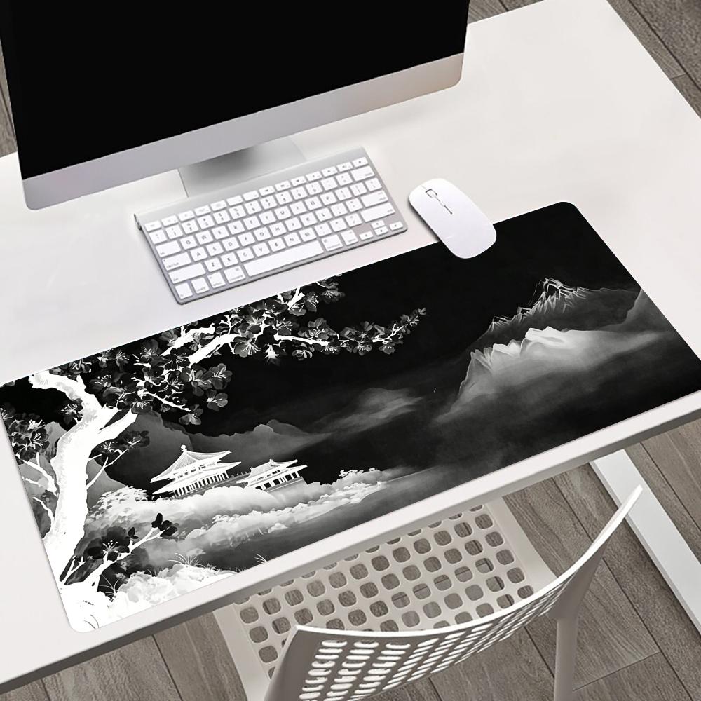 Grijze maanverlichte nacht gro - Desk Setup Grey recensie en prijs