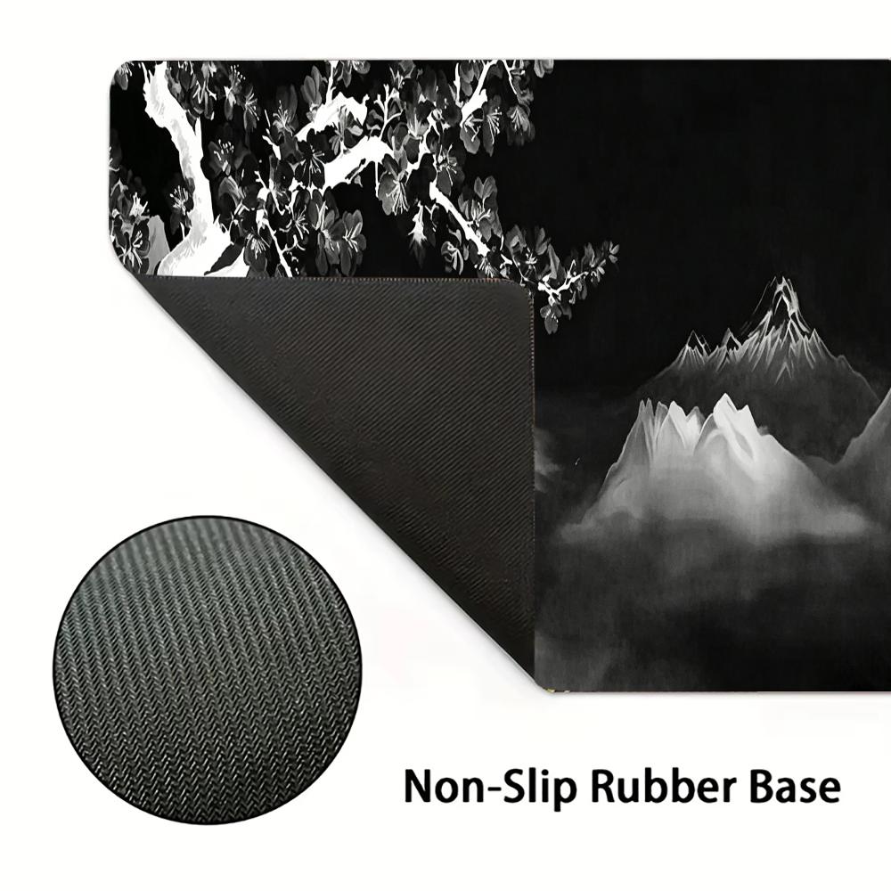 Grijze maanverlichte nacht gro - Desk Setup Grey recensie en prijs